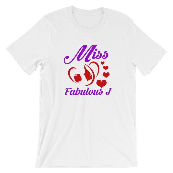 Miss Fabulous J Heart Unisex T-Shirt