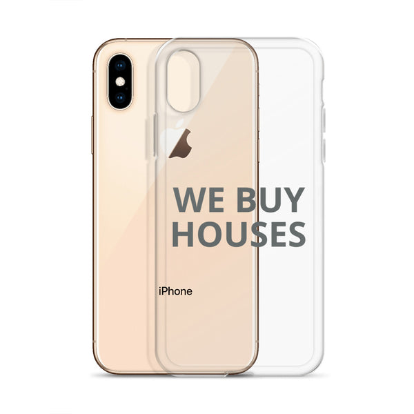 WE BUY HOUSES iPhone Case