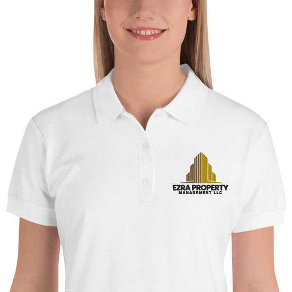 Ezra Property Mgnt Embroidered Women's Polo Shirt