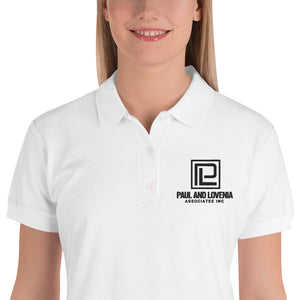 PAUL AND LOVENIA Embroidered Women's Polo Shirt