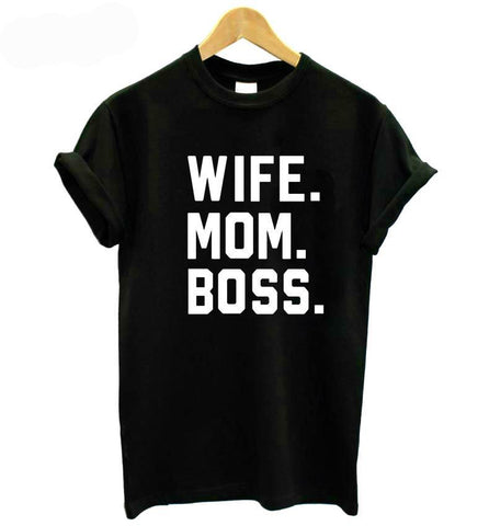 WIFE MOM BOSS Hipster T-Shirt