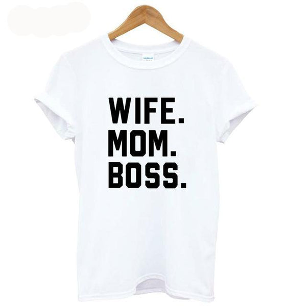 WIFE MOM BOSS Hipster T-Shirt