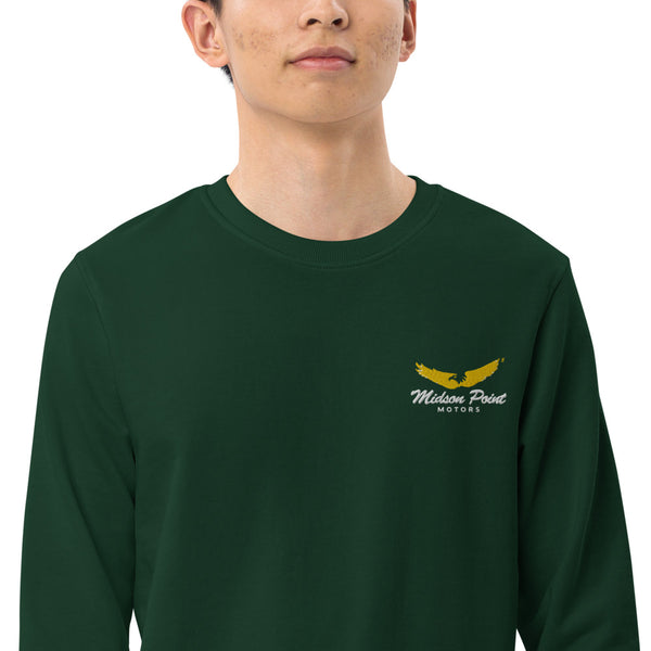 Midson Point Motors Unisex organic sweatshirt