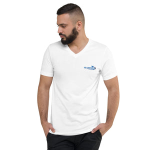 247 Logistics Company Unisex Short Sleeve V-Neck T-Shirt
