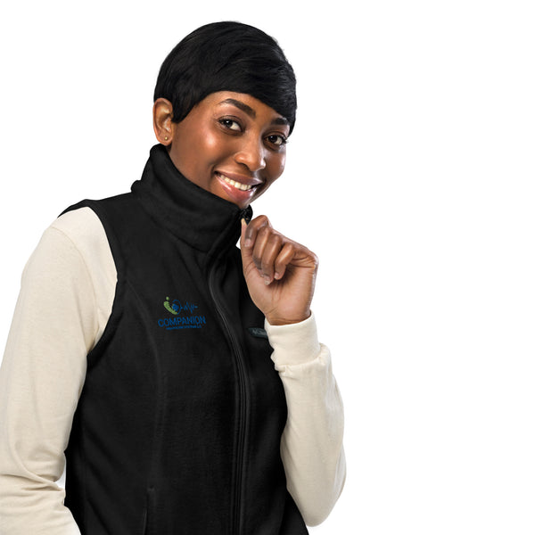 Women’s Columbia fleece vest